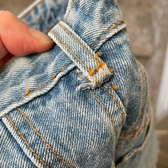 SOLD Vintage 80s Denim MARITHE FRANCOIS GIRBAUD Mom Jeans High Straight Size 26 - Picture 10 of 12